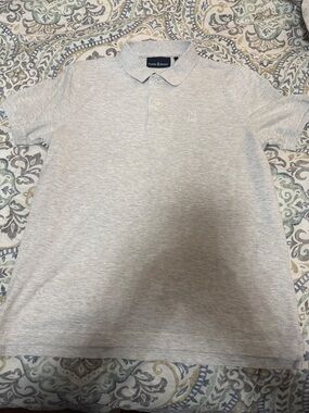 Psycho Bunny Light Gray Heather Polo